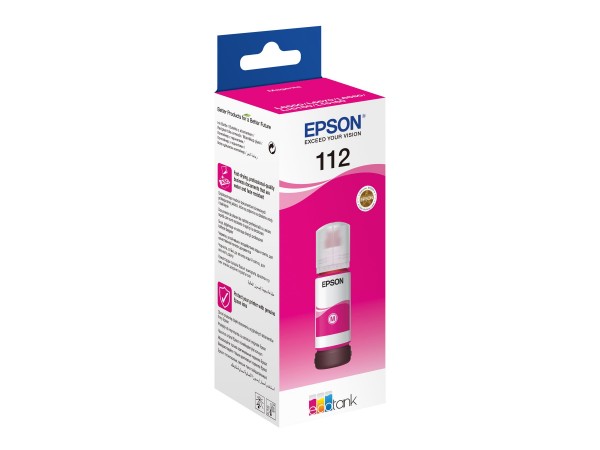 Epson EcoTank 112 - Originale - Pigmento magenta - Epson - L5160 - L5150 - 6000 pagine - 70 ml