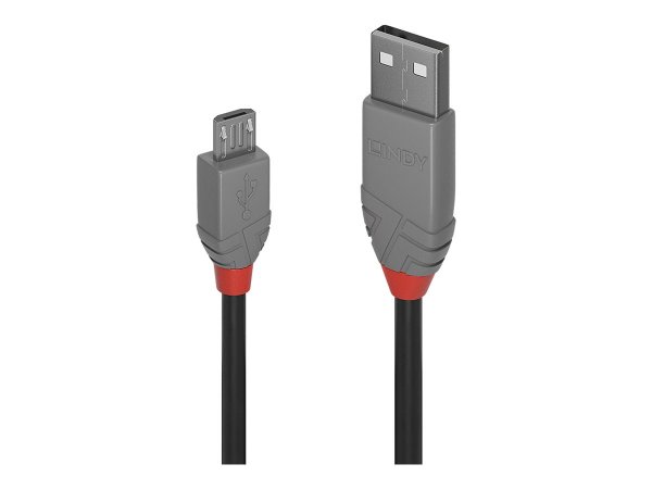 Lindy Usb 2.0 Typ A an Micro-B Kabel Anthra Line - Cavo - Digitale/dati