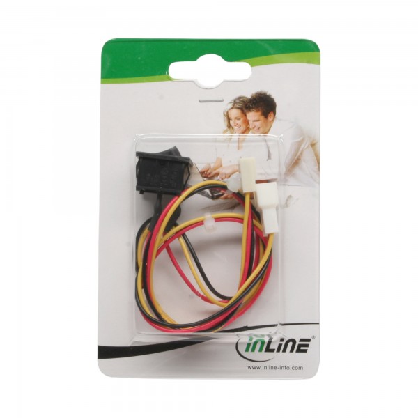 InLine Interruttore On/Off per ventole PC Case - 3pin