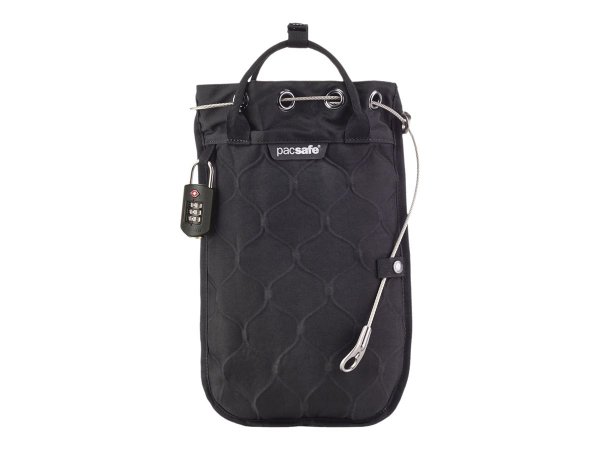 Pacsafe Travelsafe - Nero - Serratura a combinazione TSA - 3 L - 22,5 cm - 1,5 cm - 34 cm
