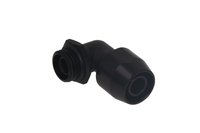 Alphacool 17455 - Nero - Guarnizione - Ottone - 1/4" - 90° - 27 mm