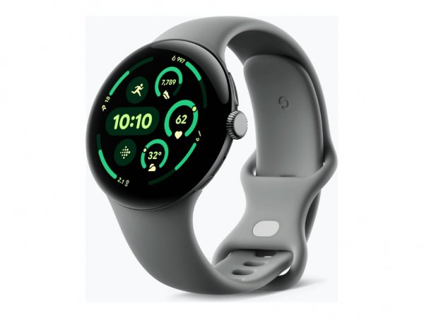 Google Pixel Watch 3 - - Aluminium mattschwarz