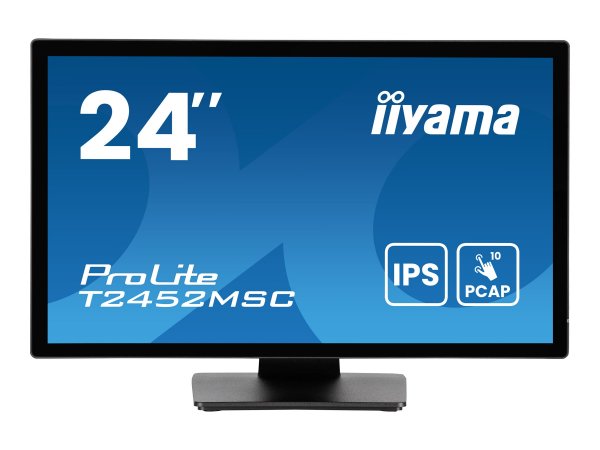 Iiyama ProLite T2452MSC-B1AG - LED-Monitor - 24" - Schermo piatto (tft/lcd) - 60,5 cm