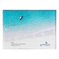 Goldbuch Pure - Vetro acrilico - Trasparente - Cornice per foto singola - 13 x 18 cm - Rettangolare