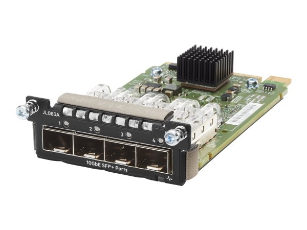 HPE Erweiterungsmodul - 10 Gigabit SFP+ x 4 - Rete di accessori - Ethernet