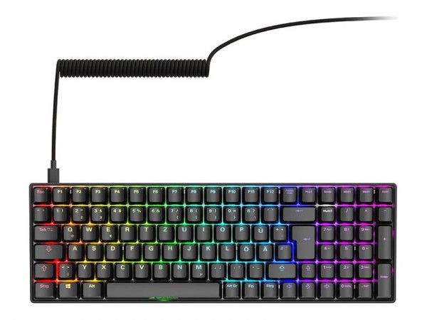 Sharkoon Gaming Tastatur Skiller SGK50S2 schwarz-braun DE - Tastiera - QWERTZ