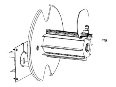 Zebra Kit Media Rewind Spindle with Motor and PCB ZT420