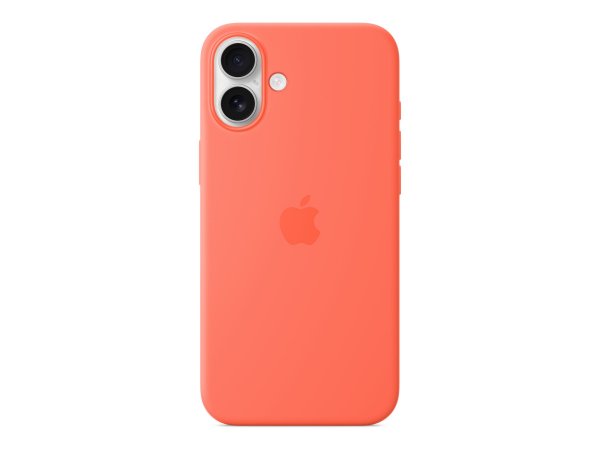 Apple iPhone 16 Plus Si Case Tangerine