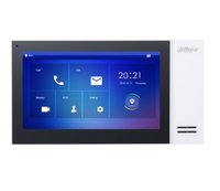 Dahua Technology VTH2421FW - 17,8 cm (7") - LCD - 1024 x 600 Pixel - Capacitivo - H.264 - Nero - Bia