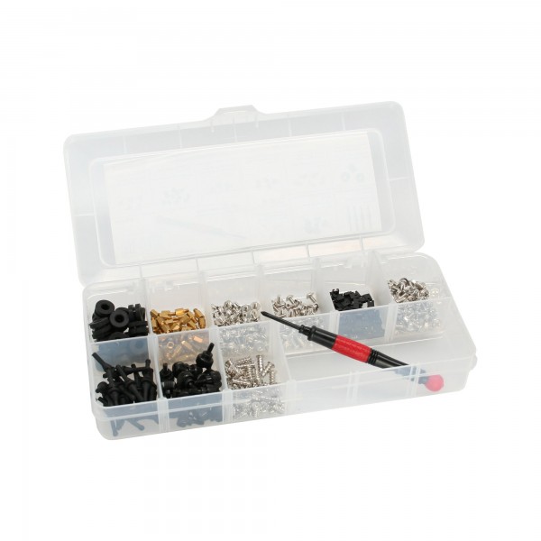 InLine Set di viti - con cacciavite - 411pz.