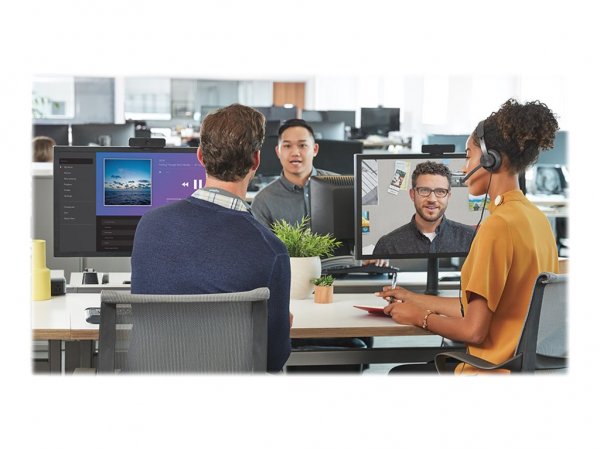 Logitech Headset Zone Wired - Cuffia - Regolatore di volume