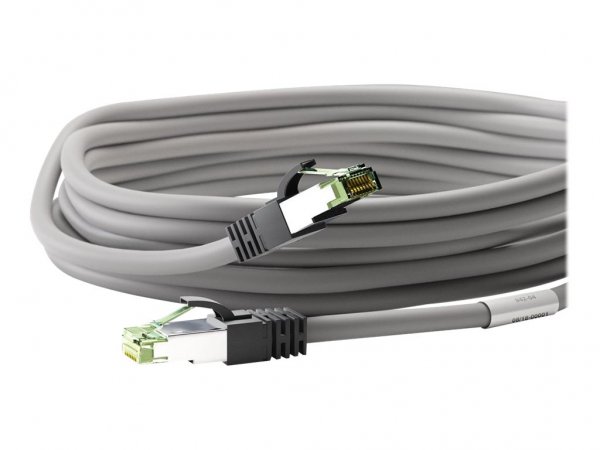Goobay 55137 - 2 m - Cat8.1 - S/FTP (S-STP) - RJ-45 - RJ-45 - Grigio