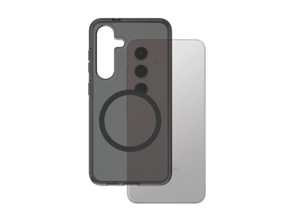 PanzerGlass CARE by Flagship Case Urban Combat Smokey m. Schwarz Qi Compatible