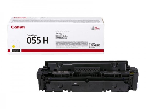 Canon 055H - 5900 pagine - Giallo - 1 pz