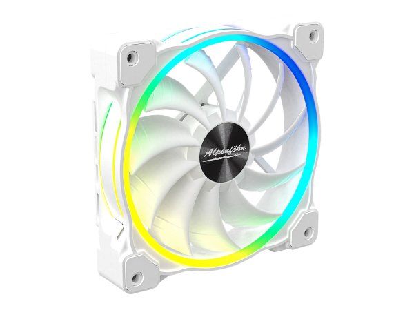 Alpenföhn Wing Boost 3 ARGB High Speed - White Edition - Case fan - 36,8 dB