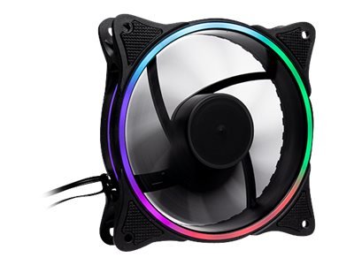Inter-Tech 888860272 - Ventilatore - 12 cm - Nero