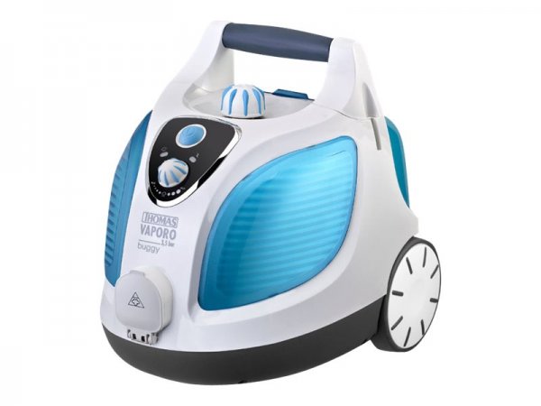 Thomas Vaporo Buggy - Pulitore a vapore cilindrico - 1,6 L - Blu - Bianco - 5,8 m - IPX4 - TUV