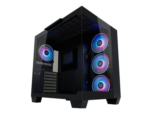 LC-Power Gehäuse Gaming 809B Dark Storm_X - Midi/minitower - ATX