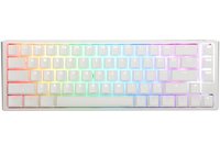 Ducky One 3 Classic Pure White SF - Cablato - USB - Interruttore a chiave meccanica - LED RGB - Bian
