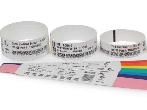 Zebra Z-Band Direct Infant - Polypropylen PP
