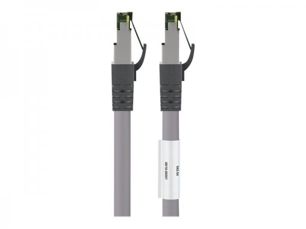 Goobay Cat 8.1 Patchkabel S/FTP PiMF grau - Cavo - Rete