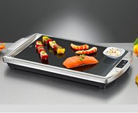 ROMMELSBACHER CG 2308/TC - 2000 W - 550 x 310 x 65 mm - Nero - Acciaio inox - 1 m - 230 V - 550 mm