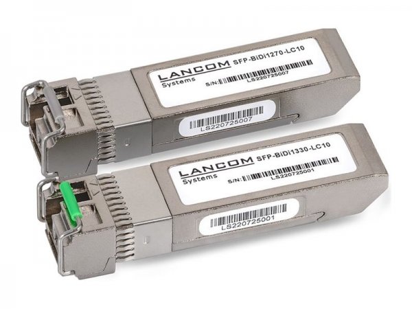 Lancom SFP-BiDi1310-LC10 - Fibra ottica - 10000 Mbit/s - SFP+ - LC (UPC) - 9/125 µm - 20000 m