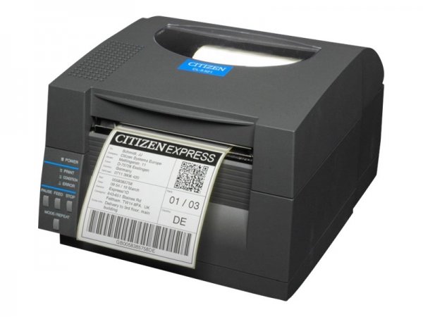 Citizen CL-S521II - Termica diretta - 203 x 203 DPI - 150 mm/s - Cablato - Nero