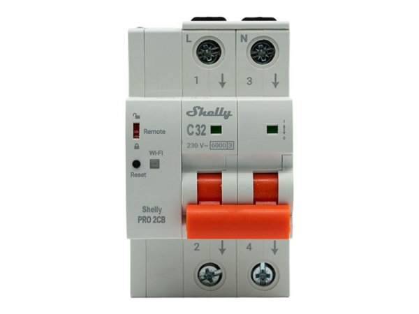 Shelly Pro 2CB C32 2-polig[