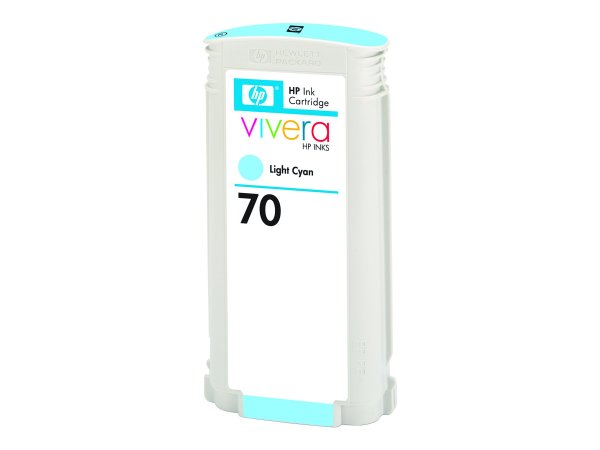 HP Cartuccia inchiostro ciano chiaro 70 - 130 ml - Inchiostro a base di pigmento - 130 ml - 1 pz