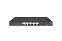 LevelOne GES-2126 - Gestito - L2 - Gigabit Ethernet (10/100/1000) - Full duplex - Montaggio rack