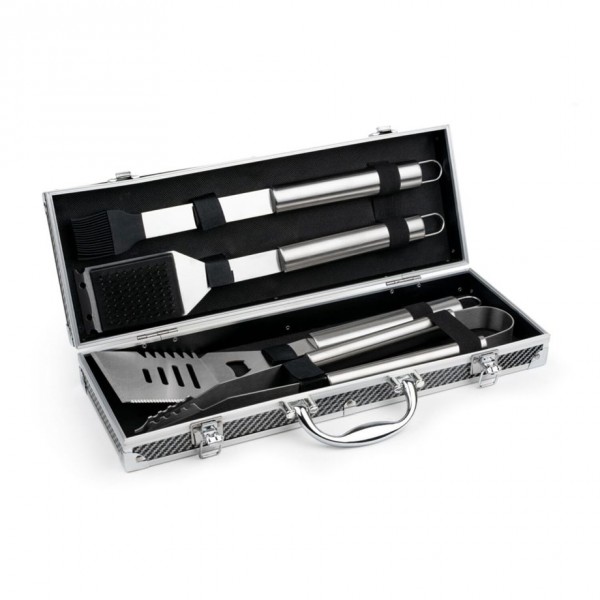 Zilverstad Grillkoffer 4 teilig LV311000