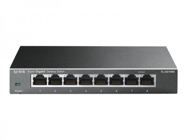 TP-LINK TL-SG108S - Switch - 8 x 10/100/1000