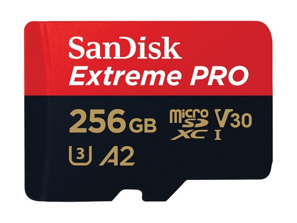 SanDisk Extreme PRO - 256 GB - MicroSDXC - Classe 10 - UHS-I - 200 MB/s - 140 MB/s