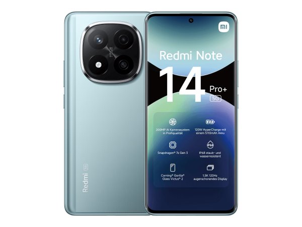 Xiaomi Redmi Note 14 Pro+ - Smartphone - Dual-SIM - Smartphone - 256 GB