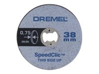 Dremel SC409 - Disco da taglio - Metallo - 35000 Giri/min - 3,8 cm - 0,75 mm - 5 pz