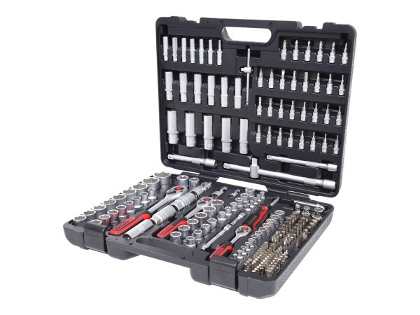 KS TOOLS 917.0795 - Set di bussole - Imperiale - 195 testina/e - Acciaio al cromo vanadio - 10 kg