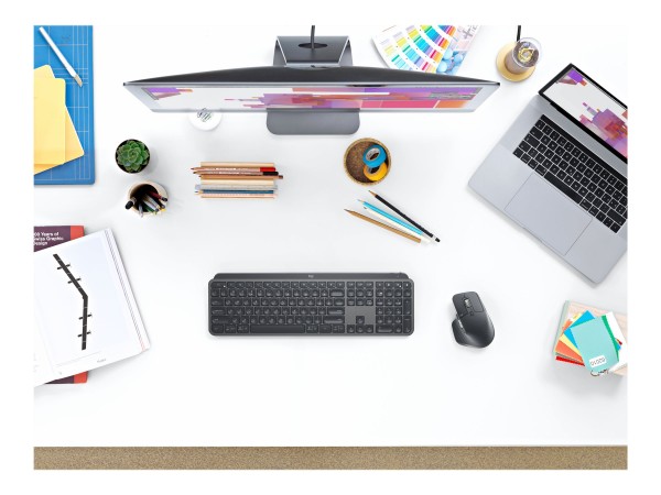 Logitech Mx Keys for Business - Tastatur - hinterleuchtet - Tastiera - QWERTY