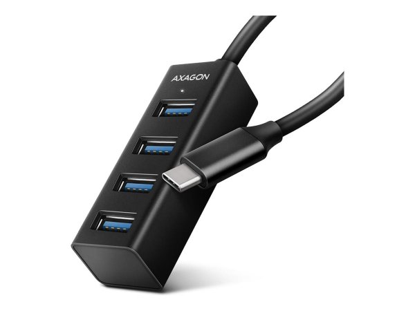 AXAGON HUE-M1C - USB 3.2 Gen 1 (3.1 Gen 1) Type-C - USB 3.2 Gen 1 (3.1 Gen 1) Type-A - 5000 Mbit/s -