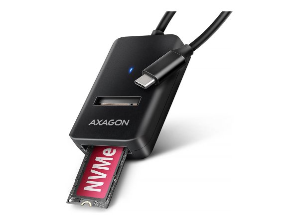 AXAGON ADM2-cm M.2-Adapter USB-C 3.2 Gen2 - NVMe SATA SSD