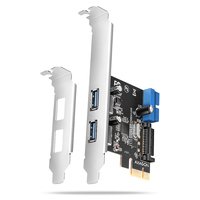 AXAGON PCEU-232RS expansion card PCIe 4.0 x1 4x USB 3.0 2x internal - Scheda di interfaccia - PCI-Ex