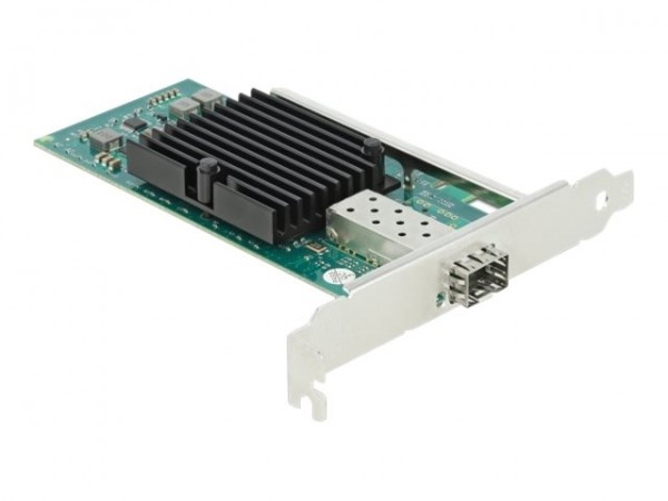 Delock Scheda PCI Express > 1 x Slot SFP+ 10 Gigabit LAN - Interno - Cablato - PCI Express - Fibra -
