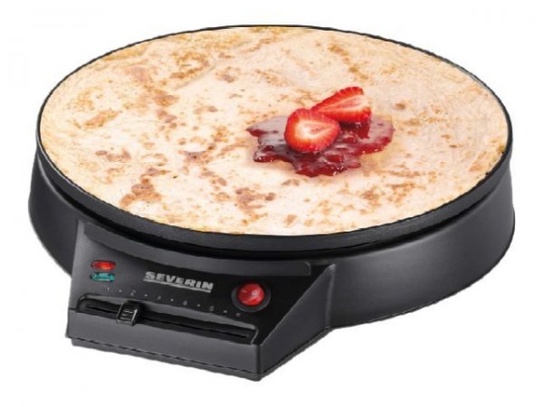 SEVERIN CM 2198 - 1 crepe - Nero - 30 cm - Plastica - 1000 W - 350 mm