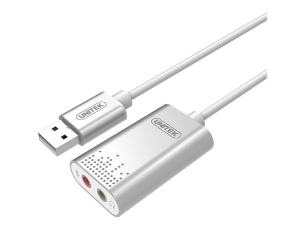 Unitek International Y-247A USB Stereo Sound Card - Scheda audio - 48 KHz