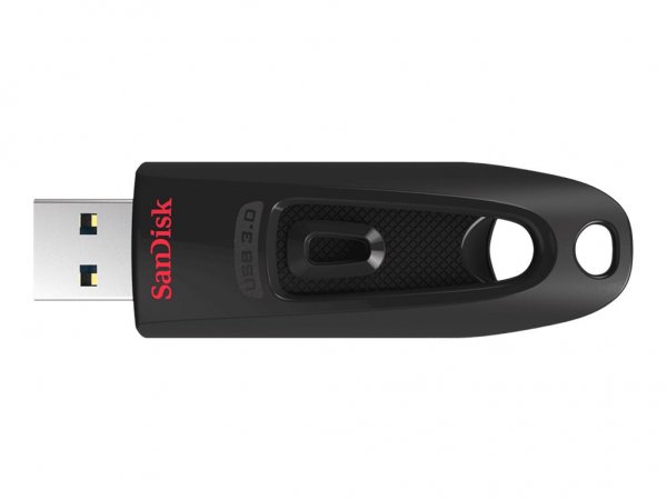 SanDisk Ultra - 64 GB - USB tipo A - 3.2 Gen 1 (3.1 Gen 1) - 130 MB/s - Lamina di scorrimento - Nero