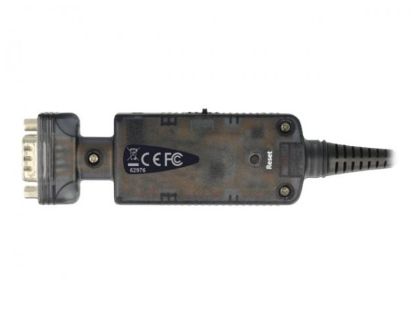 Delock Serieller Adapter - Ethernet 100 - RS-232 - Adattatore