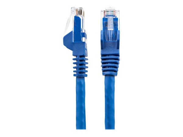 StarTech.com N6LPATCH50CMBL - 0,5 m - Cat6 - U/UTP (UTP) - RJ-45 - RJ-45 - Blu