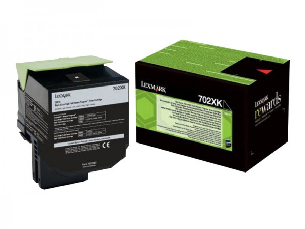 Lexmark 702XK R - 8000 pagine - Nero - 1 pz