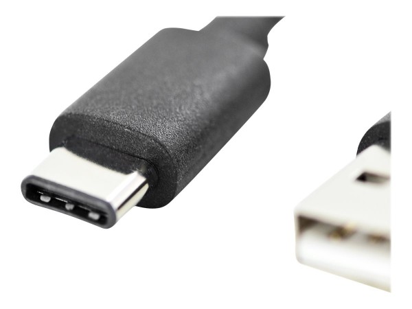 DIGITUS Cavo di collegamento USB-C - USB-A - USB-C - 1 m - 2 x USB A - USB C - USB 2.0 - 0,48 Gbit/s