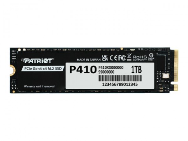 PATRIOT P410 - SSD - 1 TB - intern - M.2 2280 - PCIe 4.0 x4 (NVMe)